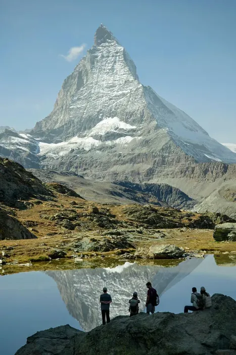 Framed Print : Switzerland, Valais, Zermatt, Gornergrat, Matterhorn and Riffelsee Framed Print : Switzerland, Valais, Zermatt, Gornergrat, Matterhorn and Riffelsee