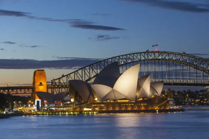Framed Print : Sydney Opera House & Harbour Bridge, Darling Harbour, Sydney, New South Wales, Australia Framed Print : Sydney Opera House & Harbour Bridge, Darling Harbour, Sydney, New South Wales, Australia