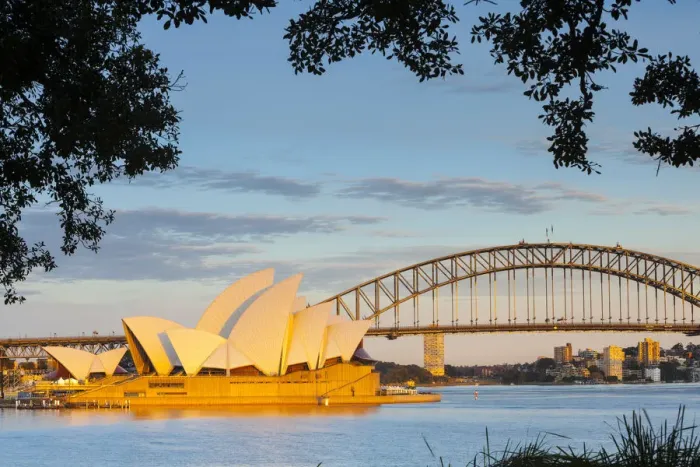 Framed Print : Sydney Opera House & Harbour Bridge, Darling Harbour, Sydney, New South Wales, Australia Framed Print : Sydney Opera House & Harbour Bridge, Darling Harbour, Sydney, New South Wales, Australia