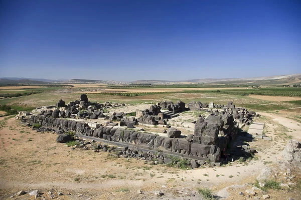 Syria, Aleppo, The 8th BC Century Hittite temple of Ain Dara
