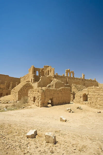 Syria, Central Desert, ruins of ancient Rasafa Walled City (3rd Century AD)