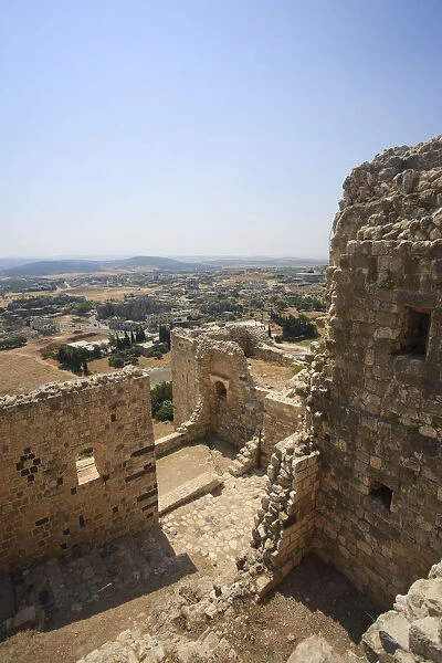 Syria, Hama Surroundings, Fortified Crusader Castle and Citadel of Musyaf