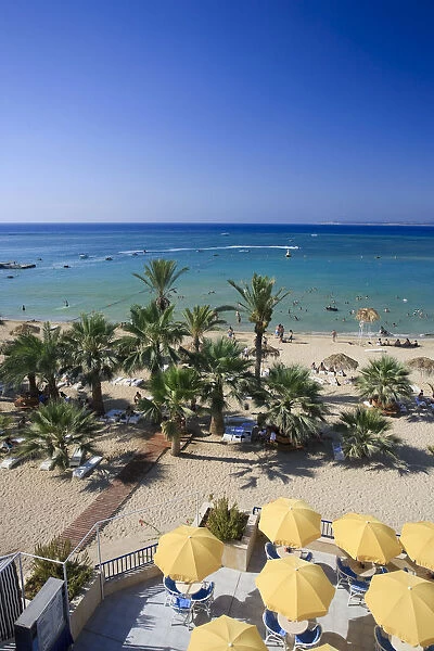 Syria, Northern Coast, Lattakia, Shaati al Azraq Beach Resort (Syrias premier