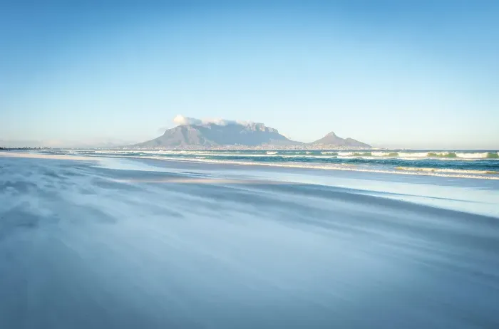 Framed Print : Table Mountan and Bloubergstrand, Cape Town, Western Cape, South Africa Framed Print : Table Mountan and Bloubergstrand, Cape Town, Western Cape, South Africa