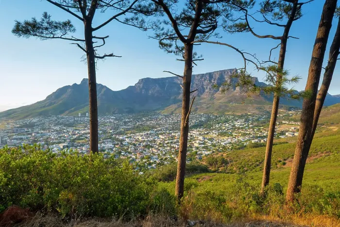 Framed Print : Table Mountan & Cape Town, Western Cape, South Africa Framed Print : Table Mountan & Cape Town, Western Cape, South Africa