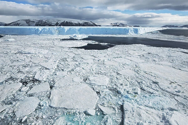 Tabular iceberg near Devil Island - Antarctica, Antarctic Peninsula