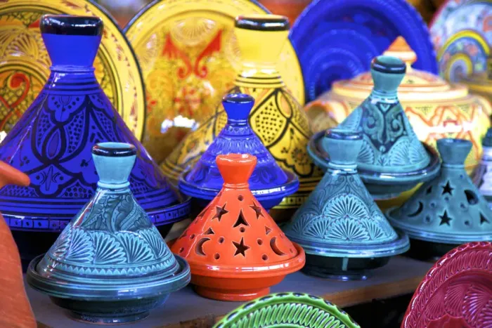 Framed Print : Tagine Pots, Tangier, Morocco, North Africa Framed Print : Tagine Pots, Tangier, Morocco, North Africa