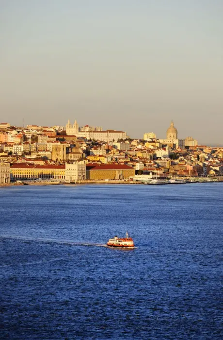 Framed Print : The Tagus river (rio Tejo) and the historical center of Lisbon, capital of Portugal Framed Print : The Tagus river (rio Tejo) and the historical center of Lisbon, capital of Portugal