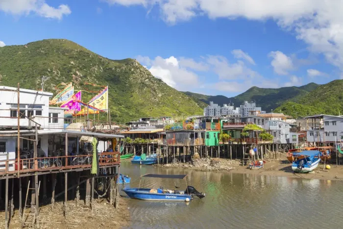 Framed Print : Tai O fishing village, Lantau Island, Hong Kong Framed Print : Tai O fishing village, Lantau Island, Hong Kong