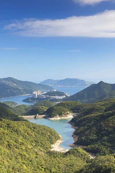 Tai Tam Reservoir on Hong Kong Island, Hong Kong