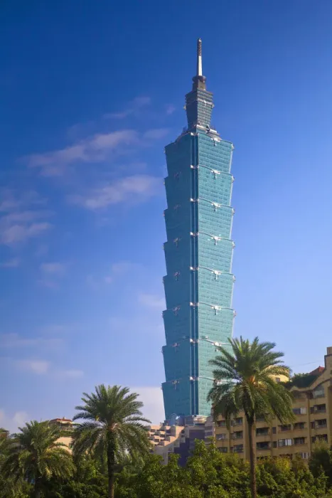 Framed Print : Taiwan, Taipei, Taipei 101, once the Worlds tallest building Framed Print : Taiwan, Taipei, Taipei 101, once the Worlds tallest building