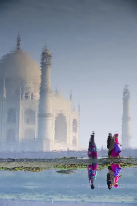 Framed Print : Taj Mahal, Agra, Uttar Pradesh, India