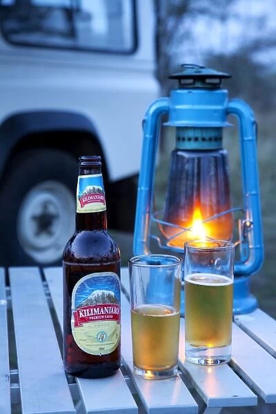 Tanzania, Serengeti. Its Kili time! - Chilled Kilimanjaro beer