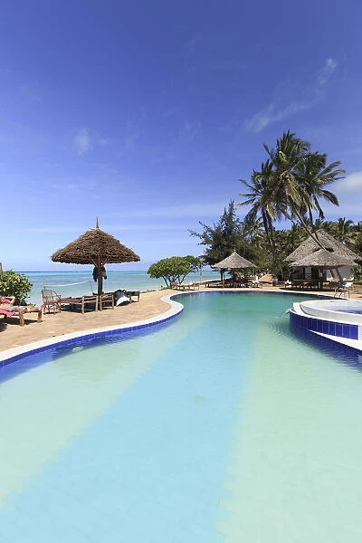 Tanzania. Zanzibar, Jambiani, Reef and Beach Resort (PR)