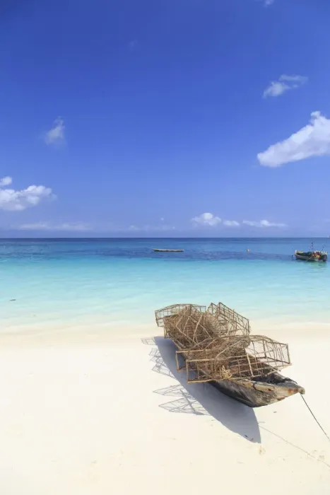 Framed Print : Tanzania. Zanzibar, Kendwa, Beach resort