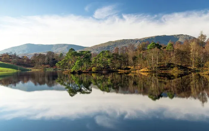 Framed Print : Tarn Hows reflections, Lake District National Park, Cumbria, England Framed Print : Tarn Hows reflections, Lake District National Park, Cumbria, England