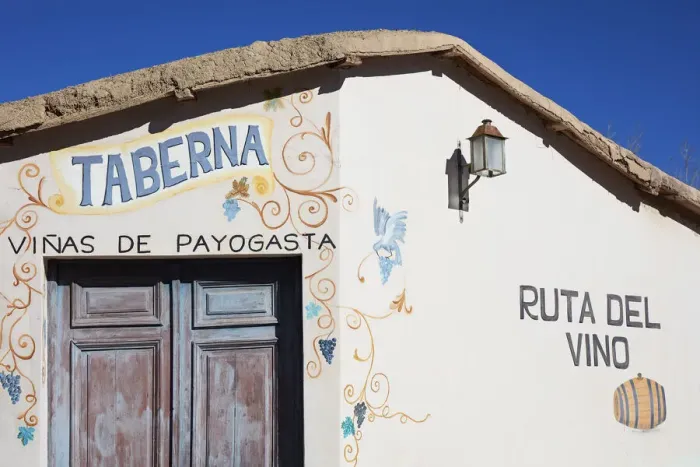 Framed Print : The tavern of the Payogasta winery on the High Altitude Wine Route, Calchaqui Valleys, Salta province, Argentina