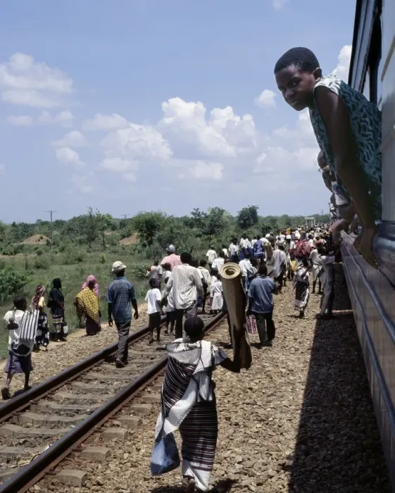 Framed Print : The TAZARA railway Framed Print : The TAZARA railway