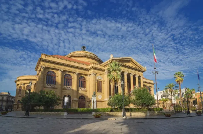 Framed Print : Teatro Massimo, Palermo, Sicily, Italy, Europe Framed Print : Teatro Massimo, Palermo, Sicily, Italy, Europe