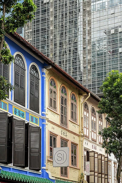 Telok Ayer Street, Central Area, Singapore, Asia