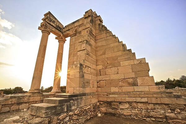 Temple of Apollo, Kourion, Cyprus, Eastern Mediterranean Sea