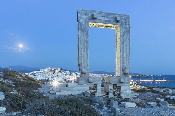 Temple of Apollo, Naxos Town, Naxos, Cyclade Islands, Greece