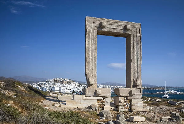 Temple of Apollo, Naxos Town, Naxos, Cyclade Islands, Greece