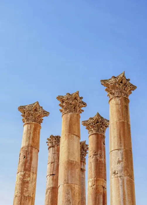 Framed Print : Temple of Artemis, Jerash, Jerash Governorate, Jordan Framed Print : Temple of Artemis, Jerash, Jerash Governorate, Jordan