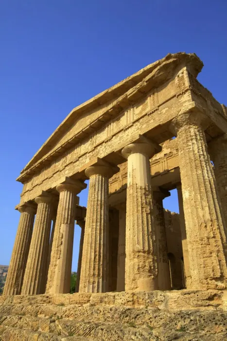 Framed Print : Temple of Concord, Valley of the Temples, Agrigento, Sicily, Italy Framed Print : Temple of Concord, Valley of the Temples, Agrigento, Sicily, Italy