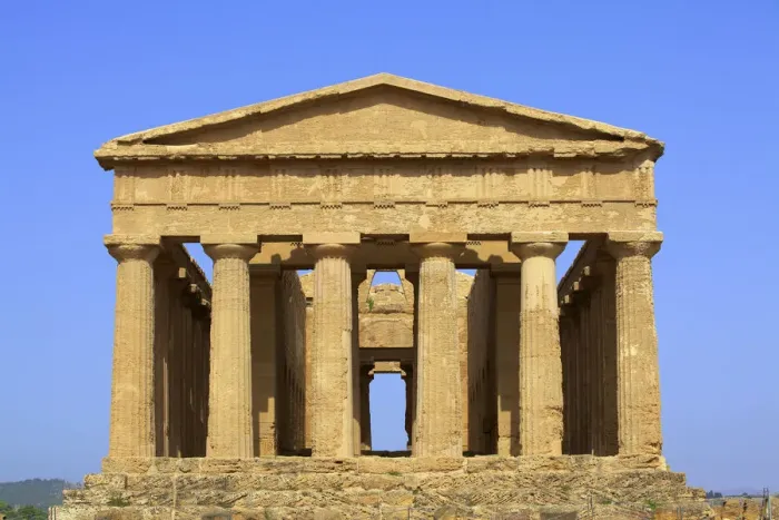 Framed Print : Temple of Concord, Valley of the Temples, Agrigento, Sicily, Italy Framed Print : Temple of Concord, Valley of the Temples, Agrigento, Sicily, Italy