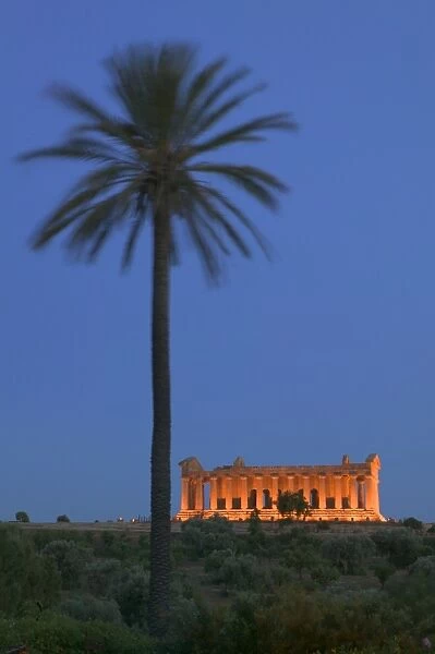 The Temple of Concordia, Agrigento, Sicily, Italy