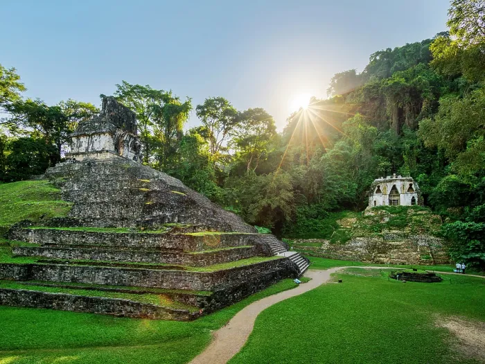 Framed Print : Temple of the Cross and Temple of the Foliated Cross, Palenque Archaeological Site, Palenque, Chiapas State, Mexico Framed Print : Temple of the Cross and Temple of the Foliated Cross, Palenque Archaeological Site, Palenque, Chiapas State, Mexico