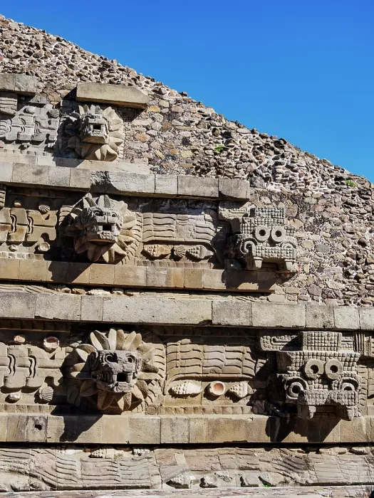 Framed Print : Temple of the Feathered Serpent, The Citadel, Teotihuacan, Mexico State, Mexico Framed Print : Temple of the Feathered Serpent, The Citadel, Teotihuacan, Mexico State, Mexico