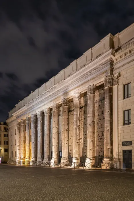 Framed Print : Temple of Hadrian, Rome, Lazio, Italy
