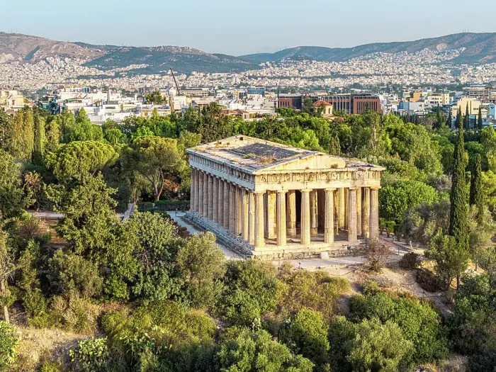 Framed Print : Temple of Hephaestus, Ancient Agora of Athens, Athens, Greece Framed Print : Temple of Hephaestus, Ancient Agora of Athens, Athens, Greece