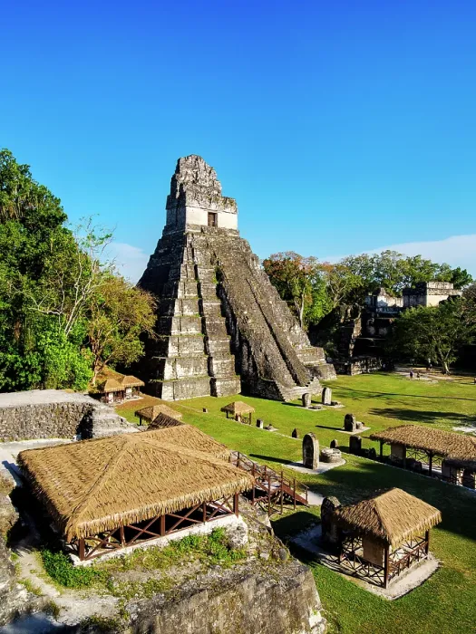 Framed Print : Temple I or Temple of the Great Jaguar, elevated view, Great Plaza, Tikal, Peten Department, Guatemala Framed Print : Temple I or Temple of the Great Jaguar, elevated view, Great Plaza, Tikal, Peten Department, Guatemala