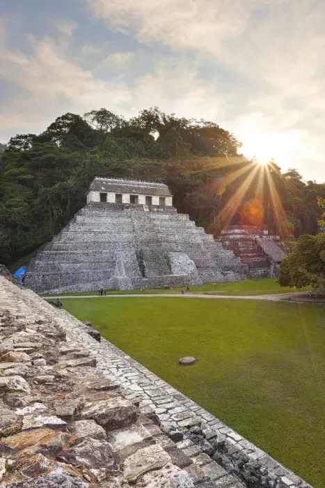 Framed Print : Temple of the Inscriptions; Palenque archeological site; Palenque National Park; Chiapas Framed Print : Temple of the Inscriptions; Palenque archeological site; Palenque National Park; Chiapas