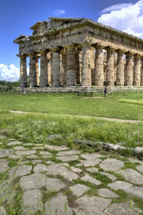 Framed Print : Temple of Poseidon (450 BC), Paestum, Campania, Italy Framed Print : Temple of Poseidon (450 BC), Paestum, Campania, Italy
