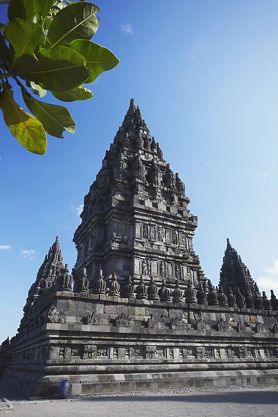 Temple at Prambanan complex, Java, Indonesia