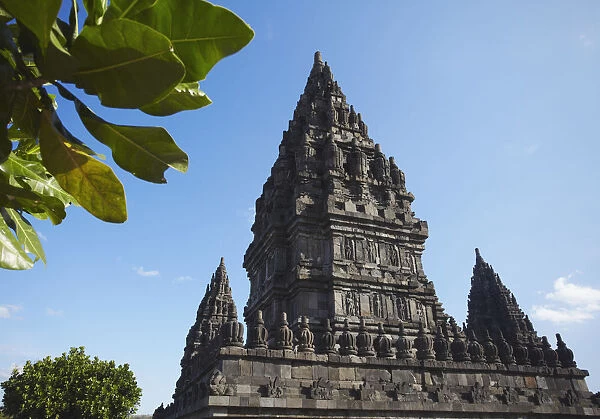 Temple at Prambanan complex, Java, Indonesia
