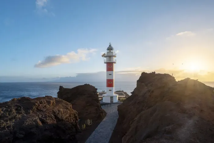 Framed Print : Teno lighthouse, Tenerife, Canary Islands, Spain