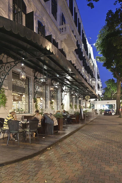 Terrace  /  pavement cafe, Sofitel Metropole Legend Hotel, Hanoi, Vietnam