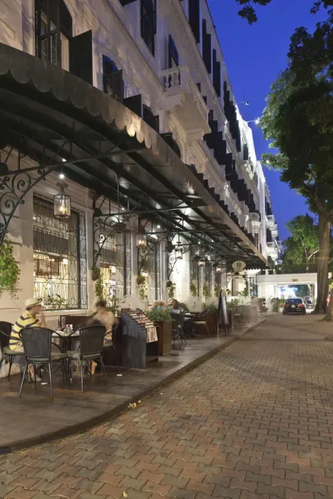 Framed Print : Terrace / pavement cafe, Sofitel Metropole Legend Hotel, Hanoi, Vietnam Framed Print : Terrace / pavement cafe, Sofitel Metropole Legend Hotel, Hanoi, Vietnam