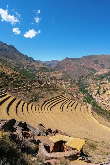 Framed Print : Terraces at Pisaq, Calca Province, Cuzco Region, Peru Framed Print : Terraces at Pisaq, Calca Province, Cuzco Region, Peru