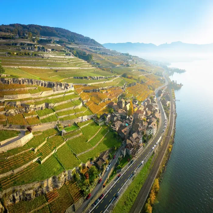 Framed Print : Terrasses de Lavaux Vineyards, Lake Geneva (Lac Leman), Vaud, Switzerland Framed Print : Terrasses de Lavaux Vineyards, Lake Geneva (Lac Leman), Vaud, Switzerland