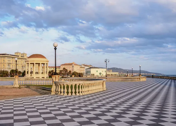 Framed Print : Terrazza Mascagni at sunset, Livorno, Tuscany, Italy Framed Print : Terrazza Mascagni at sunset, Livorno, Tuscany, Italy