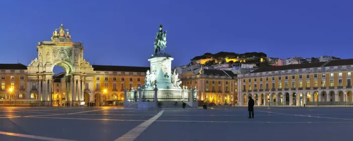 Framed Print : Terreiro do Paco at twilight. One of the centers of the historical city. Lisbon, Portugal Framed Print : Terreiro do Paco at twilight. One of the centers of the historical city. Lisbon, Portugal