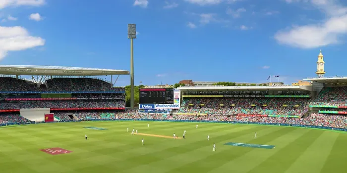Framed Print : Test cricket match at Sydney Cricket Ground, Sydney, New South Wales, Australia Framed Print : Test cricket match at Sydney Cricket Ground, Sydney, New South Wales, Australia