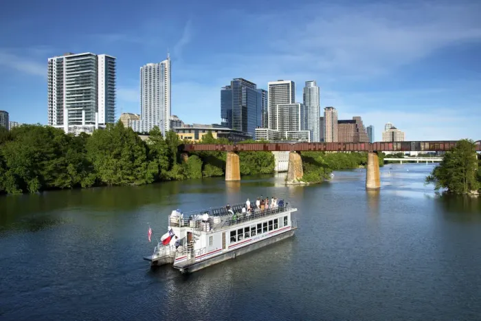 Framed Print : Texas, Austin, Lady Bird Lake, Colorado River, Tourist Boat Cruise, Missouri-Pacific Framed Print : Texas, Austin, Lady Bird Lake, Colorado River, Tourist Boat Cruise, Missouri-Pacific