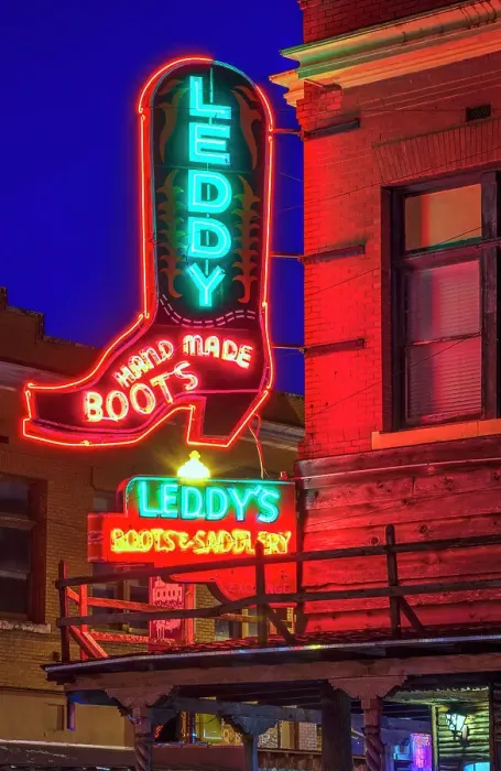 Framed Print : Texas, Forth Worth, Leddy's, Hand Made Boots And Saddles, Forth Worth Stockyards, National Historic District Framed Print : Texas, Forth Worth, Leddy's, Hand Made Boots And Saddles, Forth Worth Stockyards, National Historic District